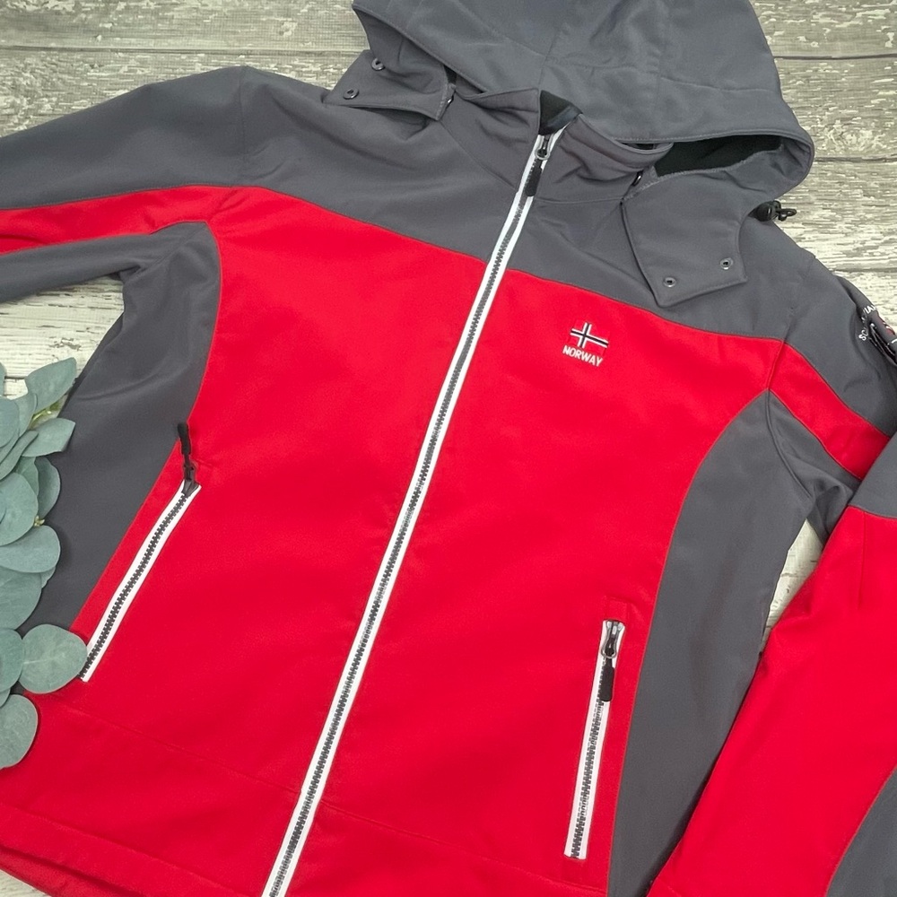 Scandinavian Explorer Norway Zip Up Hooded Jacket